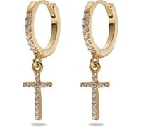 CHRIST Creolen 925er Silber, recycelt gold Damen
