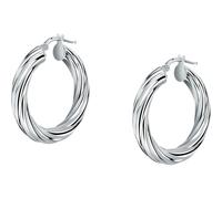 CHRIST Creolen 925er Silber, recycelt One Size Damen