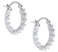 CHRIST Creolen 925er Silber, recycelt One Size Damen
