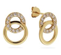 CHRIST Creolen 925er Silber, recycelt silber Damen