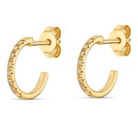 CHRIST Creolen gelbgold Damen