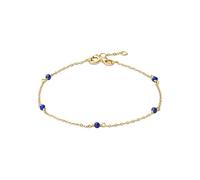 CHRIST Damen-Armband 375er Gelbgold 5 Lapis CHRIST C-Collection blau 001 (Artikelnummer: 4S513/70X001)