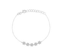 CHRIST Damen-Armband 925er Silber, recycelt Zirkonia One Size 89085683