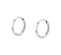 CHRIST Damen-Creolen 585er Weißgold One Size 88754816