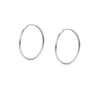 CHRIST - Creolen 585er Weißgold Ohrringe Damen