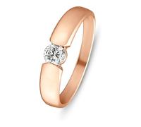CHRIST Damen-Damenring 1 Diamant