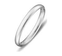 CHRIST Damen-Damenring 56, Weißgold 32000184