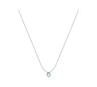 CHRIST Damen-Kette 585er Weißgold Aquamarin One Size 89143403