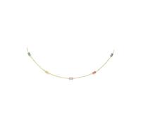 CHRIST Damen-Kette 925er Silber, recycelt 5 Zirkonia One Size 88842111