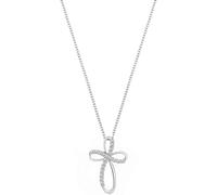 CHRIST Damen-Kette 925er Silber, recycelt Zirkonia One Size 89084946