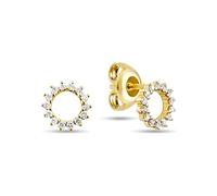 CHRIST CHRIST Damen-Ohrhänger 375er Gelbgold 28 Diamant One Size 32017315 Ohrringe Damen