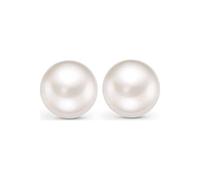 CHRIST Damen-Ohrstecker 585er Weißgold Süßwasser CHRIST C-Collection weiß 001 (Artikelnummer: 4E237/40X001)