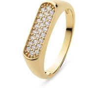 CHRIST Damen-Ring 925er Silber, recycelt 25 Zirkon