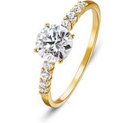 CHRIST Damenring 375er Gelbgold 54 Damen