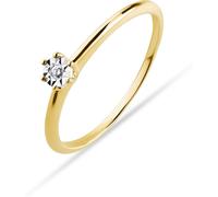 CHRIST Damenring 375er Gelbgold 60 Damen