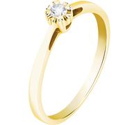 CHRIST Damenring 585er Gelbgold 54 Damen