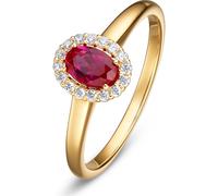 CHRIST Damenring 585er Gelbgold 54 Damen