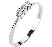 CHRIST Damenring 750er Weißgold 58 Damen