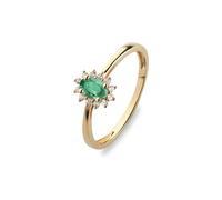 CHRIST Damenring 585er Gelbgold 52 Damen