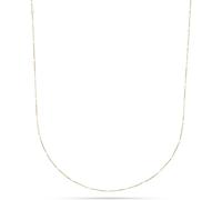 CHRIST Kette 375er Gelbgold, Emaille gelbgold, weiß Damen