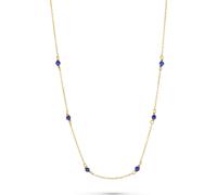 CHRIST Damen Kette gold / blau, Größe One Size, 5146000 Gold / Blau One Size