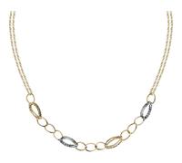 CHRIST Kette 585er Gelbgold, Weißgold One Size Damen