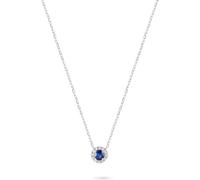 CHRIST Kette 585er Weißgold blau Damen