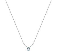 CHRIST Damen-Kette 585er Weißgold Aquamarin One Size 89143403