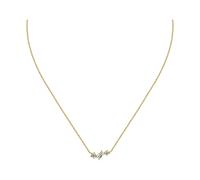 CHRIST Damen-Kette 925er Silber, recycelt Zirkonia One Size 89076218