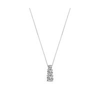 CHRIST Damen-Kette 925er Silber, recycelt Zirkonia One Size 89084938