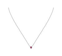 CHRIST Kette pink, weißgold Damen