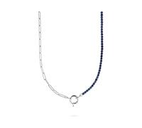 CHRIST Kette 925er Silber, recycelt blau, silber Damen