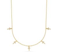 CHRIST Kette 925er Silber, recycelt gold Damen