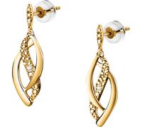 CHRIST Damen-Ohrstecker 375er Gelbgold Diamant One Size 89209933