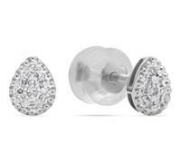 CHRIST Ohrstecker 375er Weißgold One Size Damen