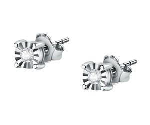 CHRIST Ohrstecker 375er Weißgold One Size Damen