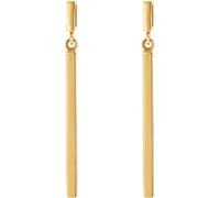 CHRIST - Ohrstecker 585er Gelbgold Ohrringe 1 ct Damen