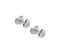 CHRIST Damen-Ohrstecker 375er Weißgold 2 Diamant One Size 89113717