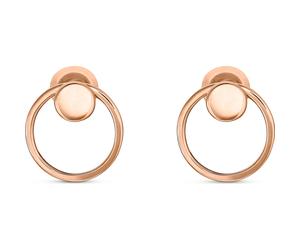 CHRIST Ohrstecker 925er Silber, recycelt roségold Damen