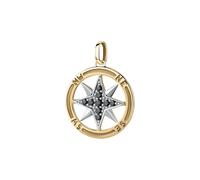 CHRIST - Anhänger 375er Gelbgold, 375er Weißgold Charms & Kettenanhänger Herren