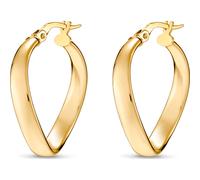 CHRIST Damen-Creolen 375er Gelbgold CHRIST C-Collection gold 3T183/10X001