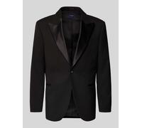 Christian Berg Men 1-Knopf-Smoking-Sakko mit Reverskragen in Black, Größe 28