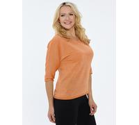 Christian Materne Feinstrick-Pullover in Cosy Comfort Qualität 42/44 orange