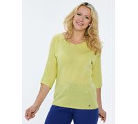 Christian Materne Feinstrick-Pullover in Cosy Comfort Qualität 46/48 gelb