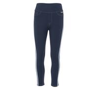 Christian Materne Jeggings Punto di Roma mit Streifen 40 dunkelblau