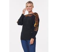 Christian Materne Pullover Luxury Princess mit Flauschgarn 34/36 schwarz