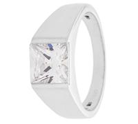 Christian Materne Solitär-Ring ""Modern-Beauty"", Zirkonia, Silber 925 17 Silber 925