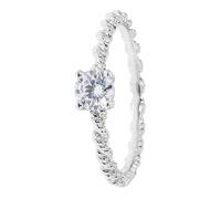 Christian Materne Solitär-Ring ""Sweet Little Love"", rhodiniert 16 rhodiniert