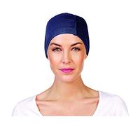 Christine Headwear Damen Christine Headwear Chandra Cap, Blue Melange Night cap, Blue melange, 55-60 EU