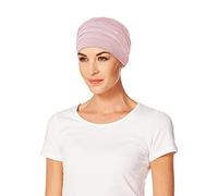 Christine Headwear Damen Christine Headwear Yumuşak bambu türbanı, pembe melanj Yoga turban, Rose melange, 55-61 EU